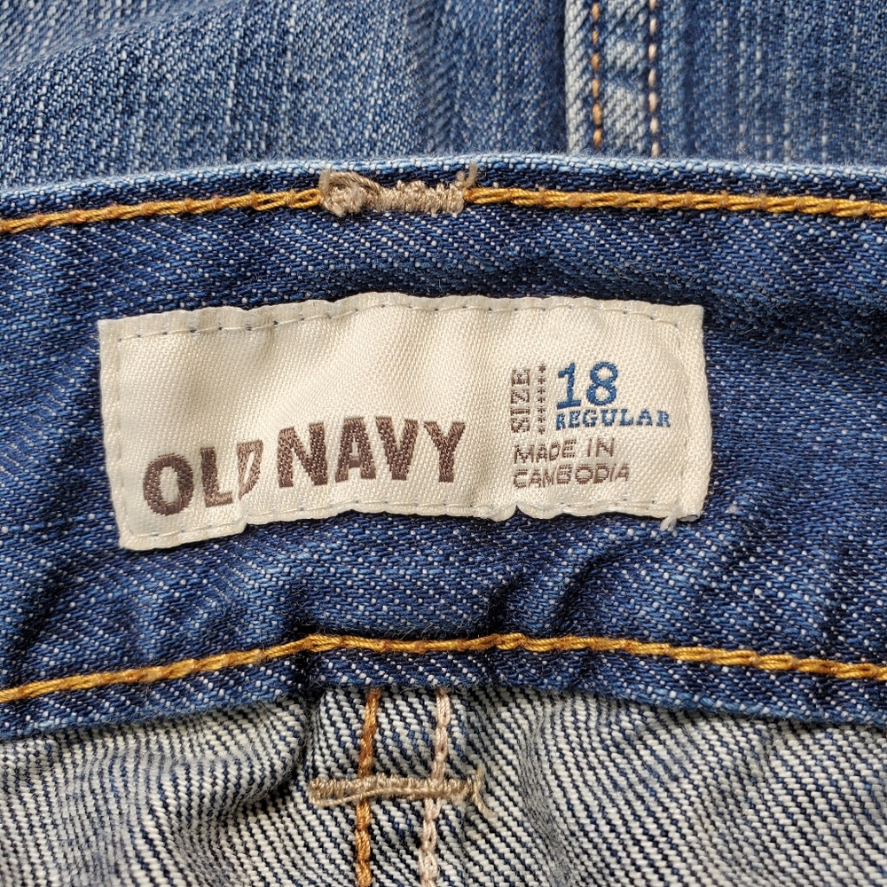 Old Navy‎ Mini Jean Skirt Plus Size 18 Regular - Picture 3 of 7